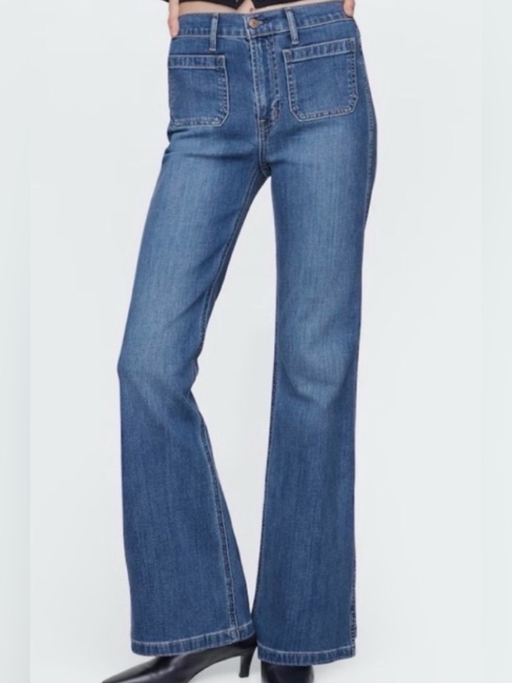 Vintage Gap 70’s Flare High-rise Women's Jeans